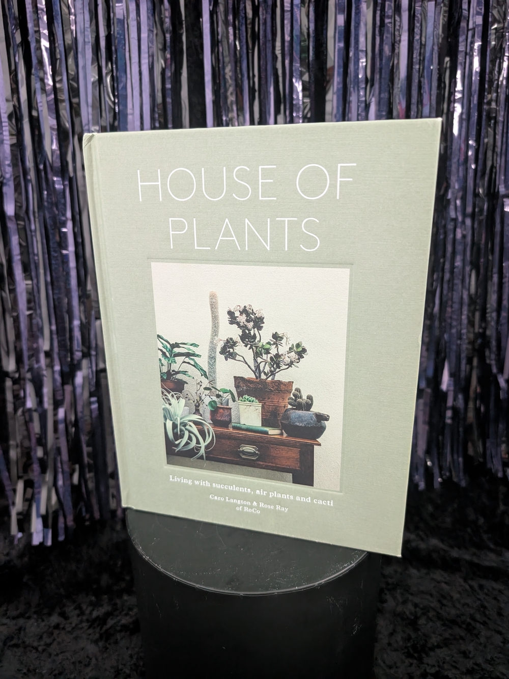 House of Plants Decorative Hardcover Book - Sage Green